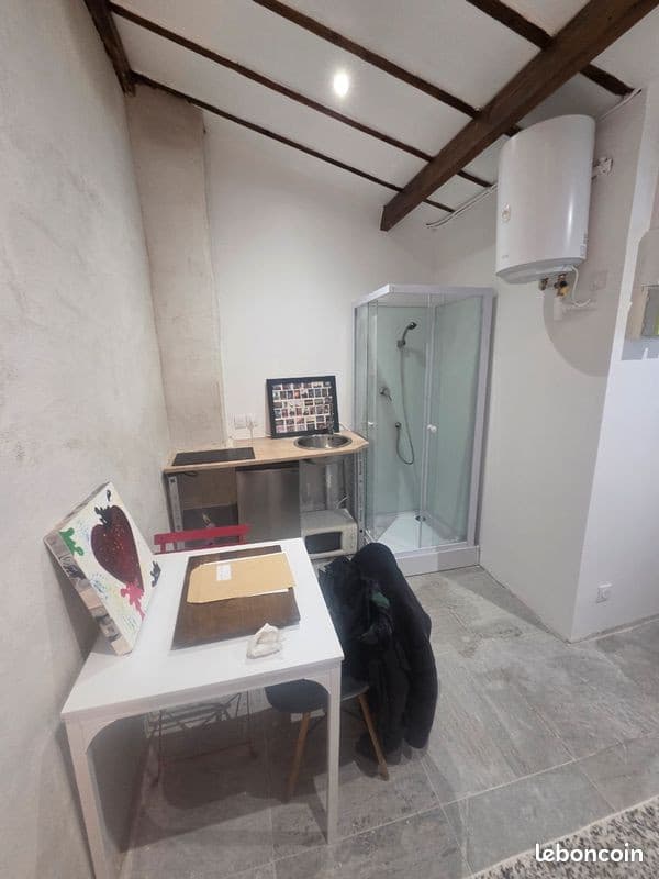 Studio meublé 12m2 Rdc à louer