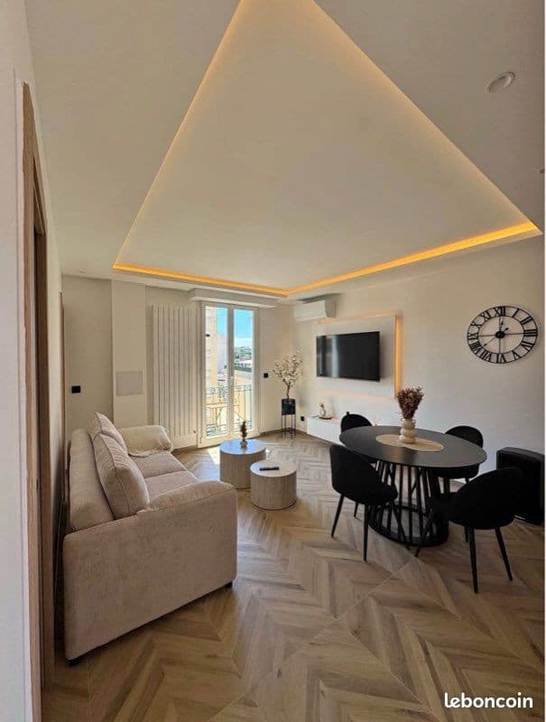✨ T3 meublé haut de gamme – 50 m² – Juan-les-Pins