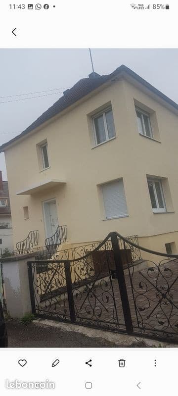 Schiltigheim f2 meublé sous les combles 35 m2