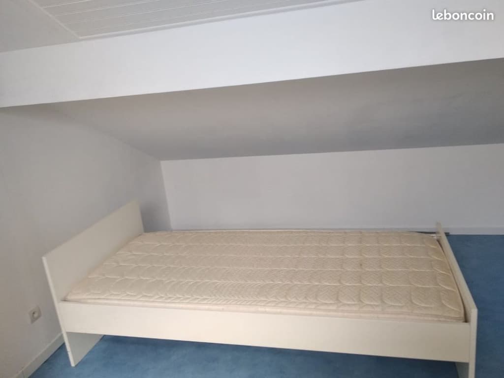 Chambre meublee partagee