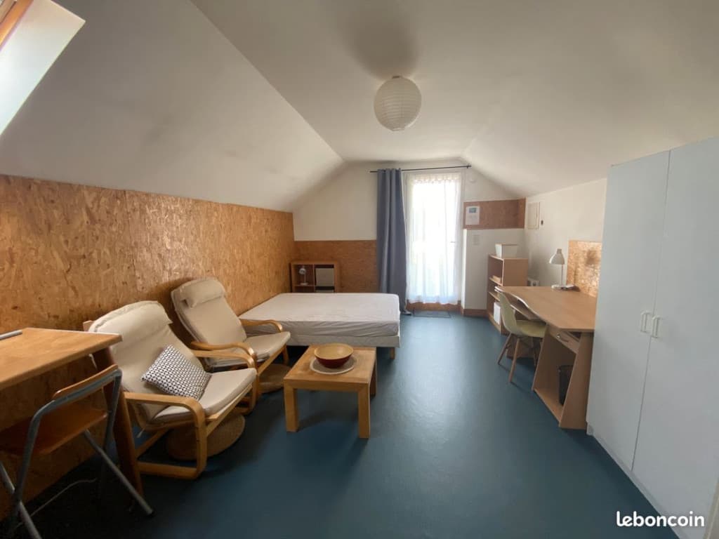 Studio 27m2 réservé aux étudiants/alternants du campus st Aubin la salle