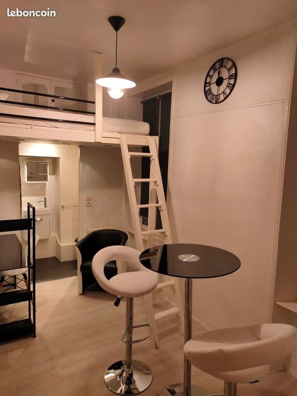 Appartement 12m² lumineux