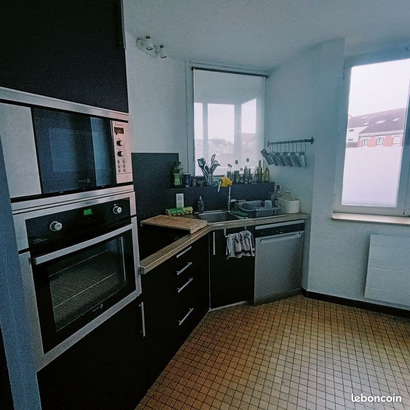 Appartement sans voisin 120m2 + Balcon 15m2 Douchy-les-Mines