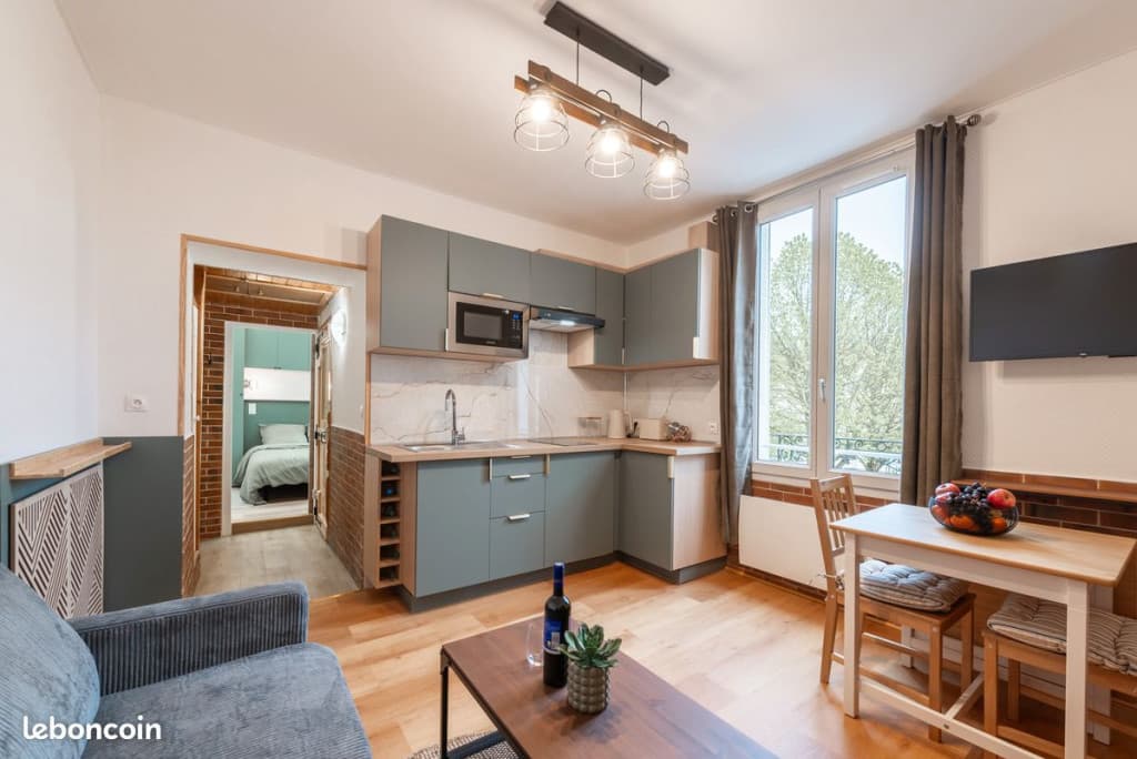 Appartement 2 pièces meublé et rénové – Melun centre