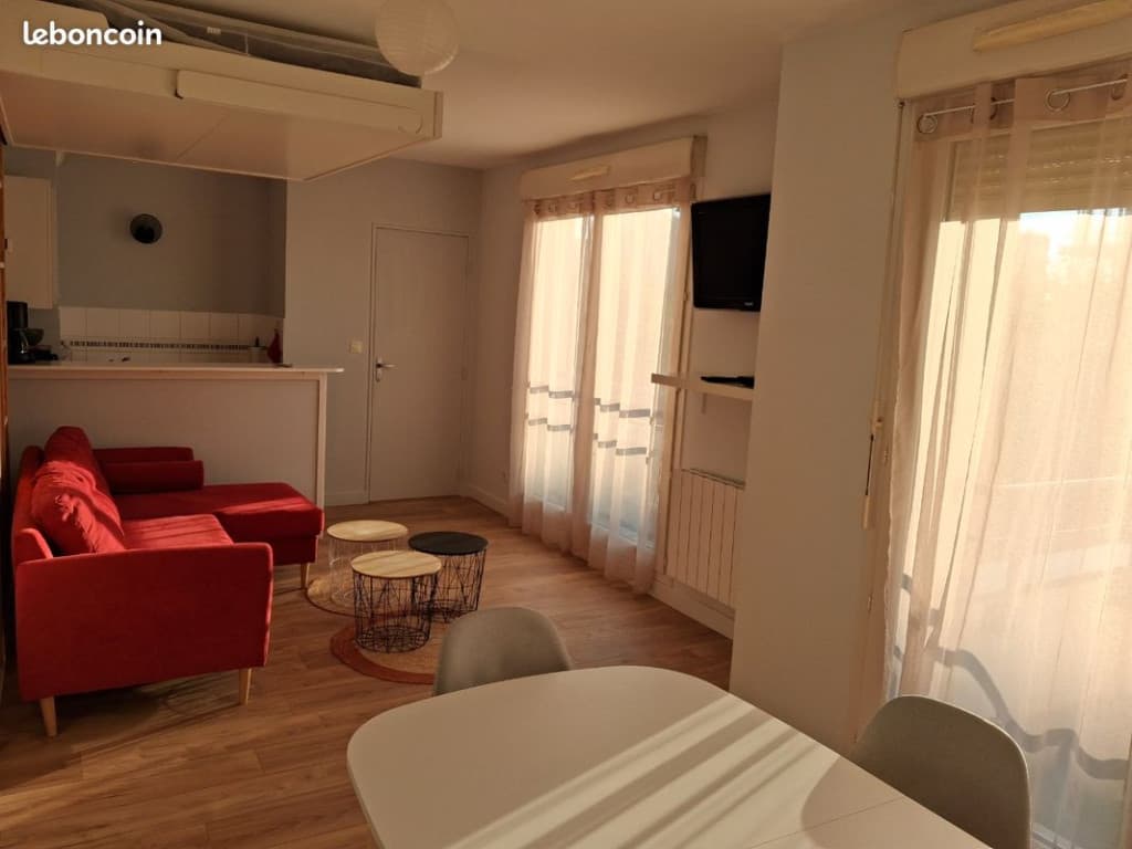 Studio meublé 29 m2 Le Coudray centre