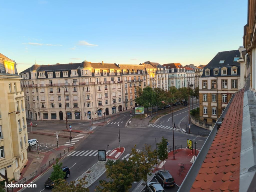 Metz 3pièces (2 chambres) 51m2 proche Gare et Georges de la Tour (Location nue)