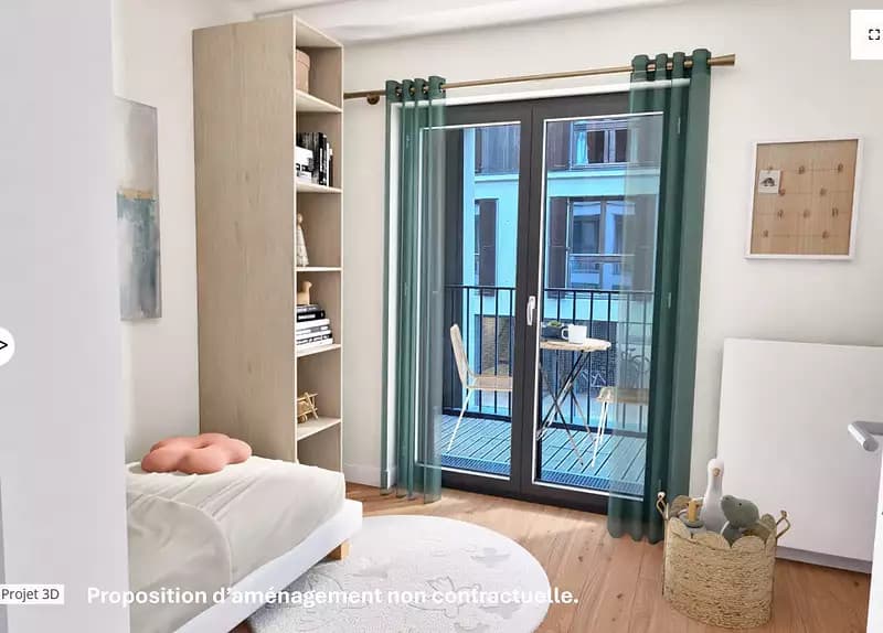 Location appartement 3 pièces 69,68 m² Nanterre (92000) - Superimmo