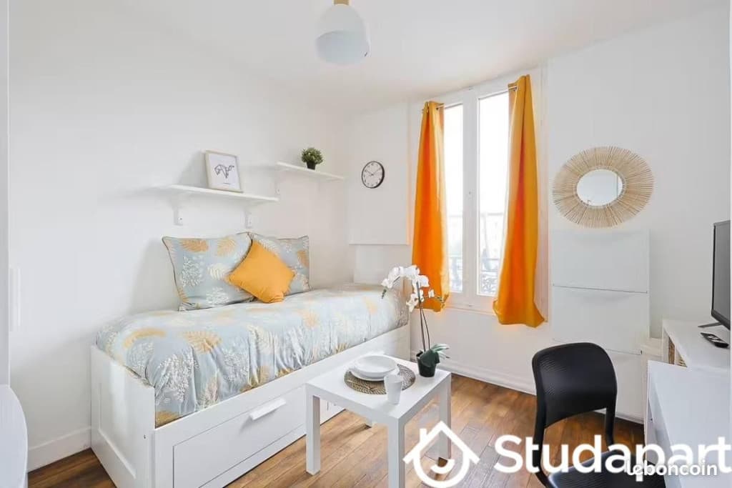 Chambre 1 pièce 10 m²