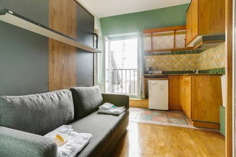 Loue studio - 13 m² - 1 pièce - Paris 16ème