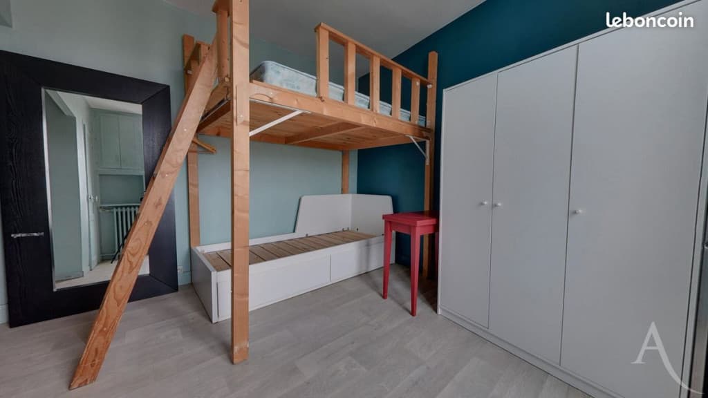 Studio 1 pièce 15 m²