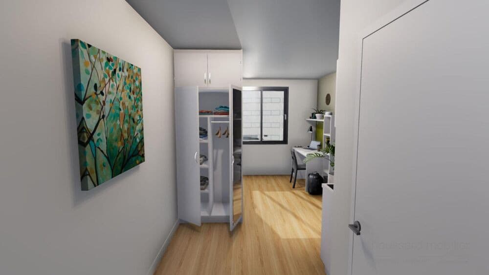 Appartement - 1 pièce(s) - 17 m²
