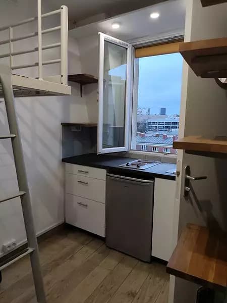 Location appartement 1 pièce 9,32 m² Paris 13ème - Superimmo
