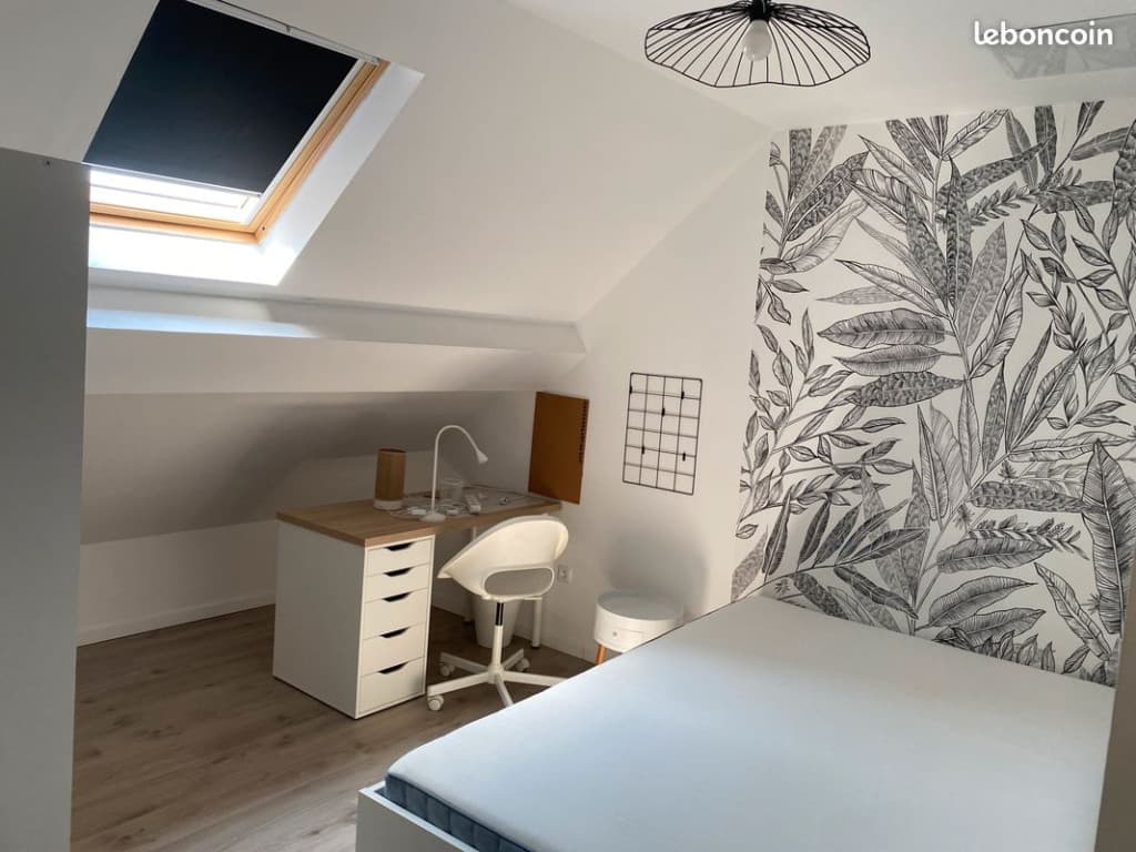 Chambre meublée à louer - Denain proche centre-ville