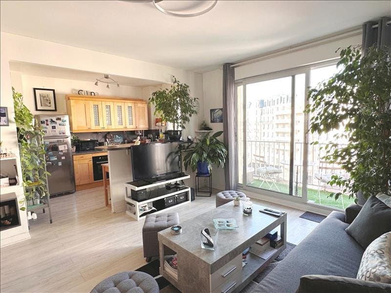 Appartement - 5ème étage - 51,89 m2 - 2 pièces - Non meublé